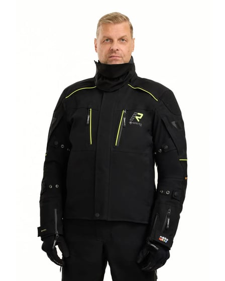 Rukka Flexo-R Jacket Black/Yellow 994