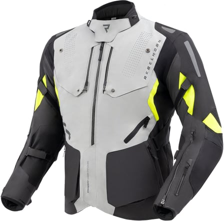 Rebelhorn Hiker 4 Jacket Black/Grey/Fluo Yellow