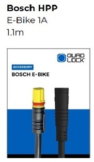 Quad Lock Cycle Bosch Power Cable