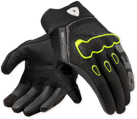 REV'IT Hyperspeed 3 Gloves Black/Neon Yellow