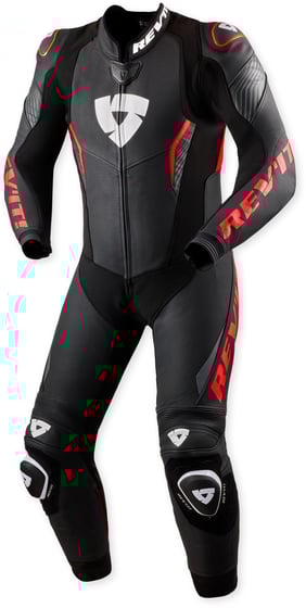 REV'IT Argon 3 One Piece Black/Neon Red