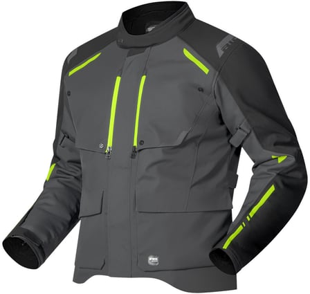 Richa Taurus Jacket Black/Yellow Fluo