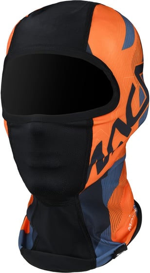 Macna Balaclave Mane Black/Orange