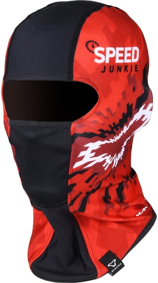 Macna Balaclave Mane Grey/Red