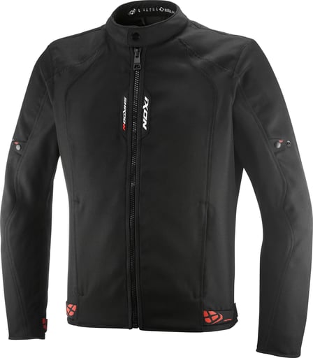 Ixon Shadow Jacket Black/White/Bright Red
