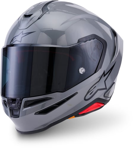 Alpinestars S-R7 Solid Gray Glossy