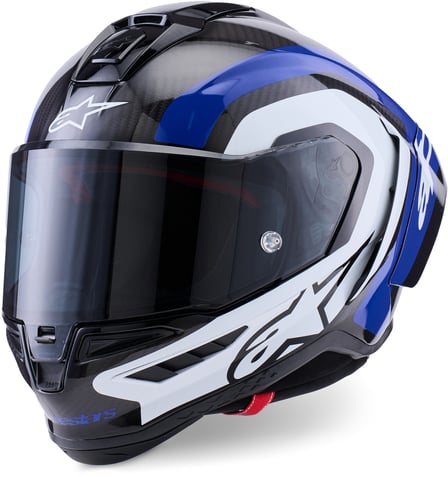 Alpinestars Supertech R10 Arius Black White Blue Glossy