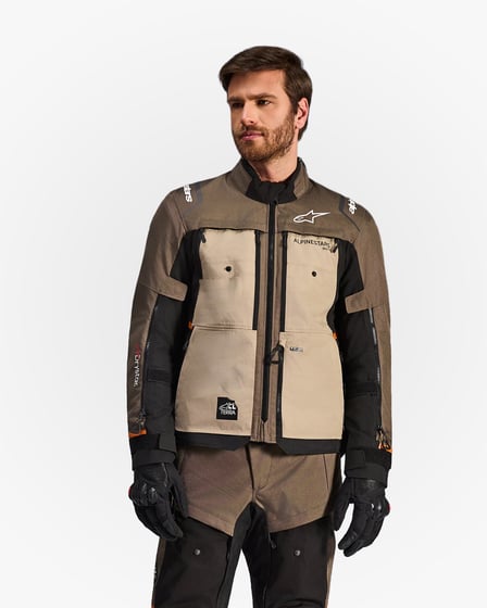 Alpinestars Cusco Drystar® Jacket Walnut/Aluminum/Black