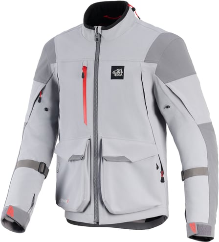 Alpinestars Maxdura Drystar®Xf Laminated Armored Shell Jacket Mid Gray/Dark Gray
