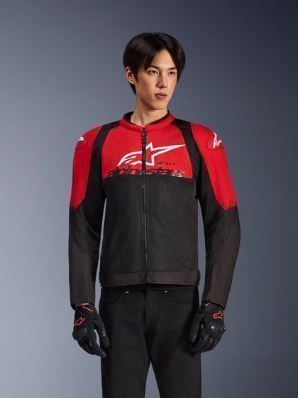 Alpinestars Smx Air Jacket Black/Bright Red/White