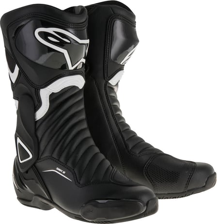 Alpinestars SMX-6 V2 Black/White 12 Alpinestars SMX-6 V2 Black/White 12
