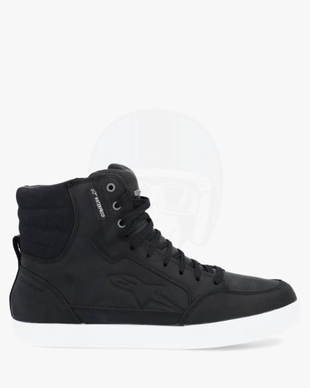 Alpinestars J-6 Waterproof Shoes Black/White 12