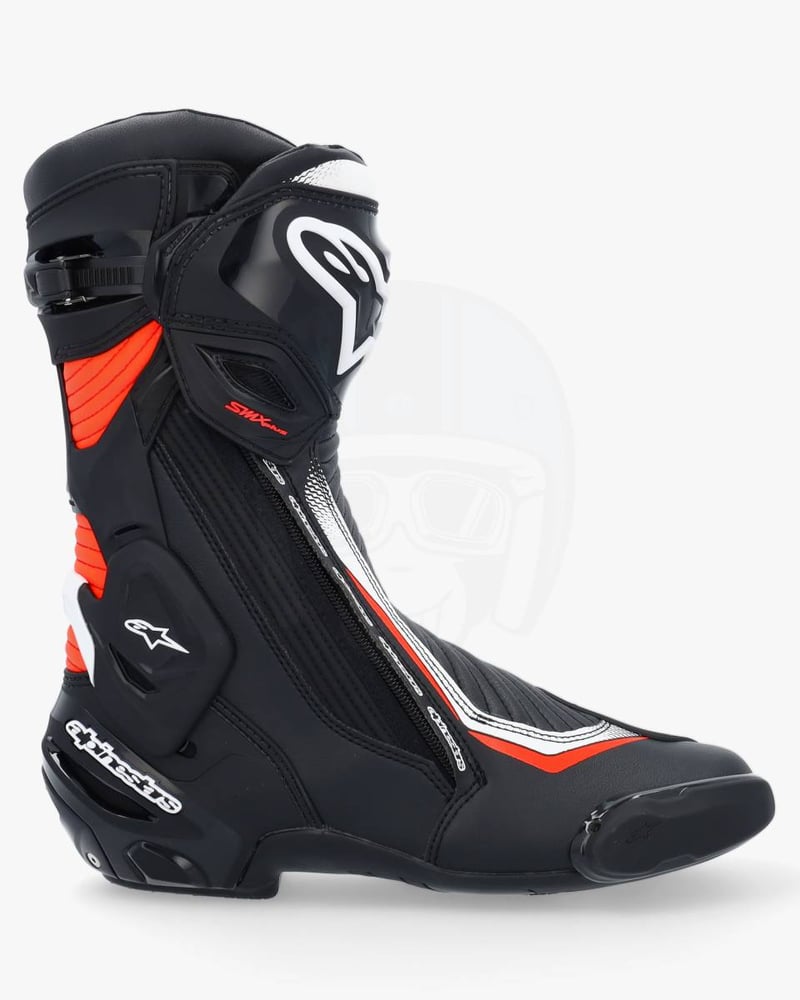Alpinestars SMX Plus V2 Boots Red Fluo 1231 - Voordeelhelmen.nl