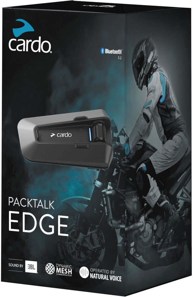 Cardo　PACKTALK EDGE Cardo Packtalk Edge Single - Voordeelhelmen.nl