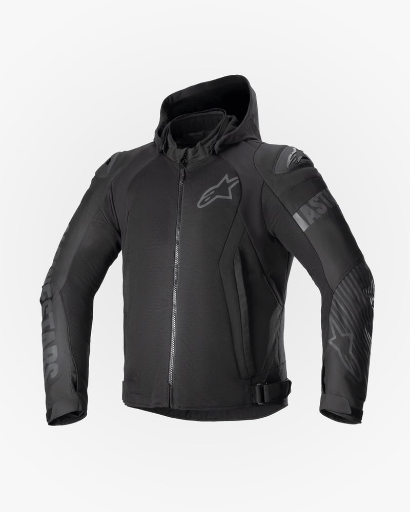 alpinestars ブラックジャケット alpinestars-zaca-air-jacket-