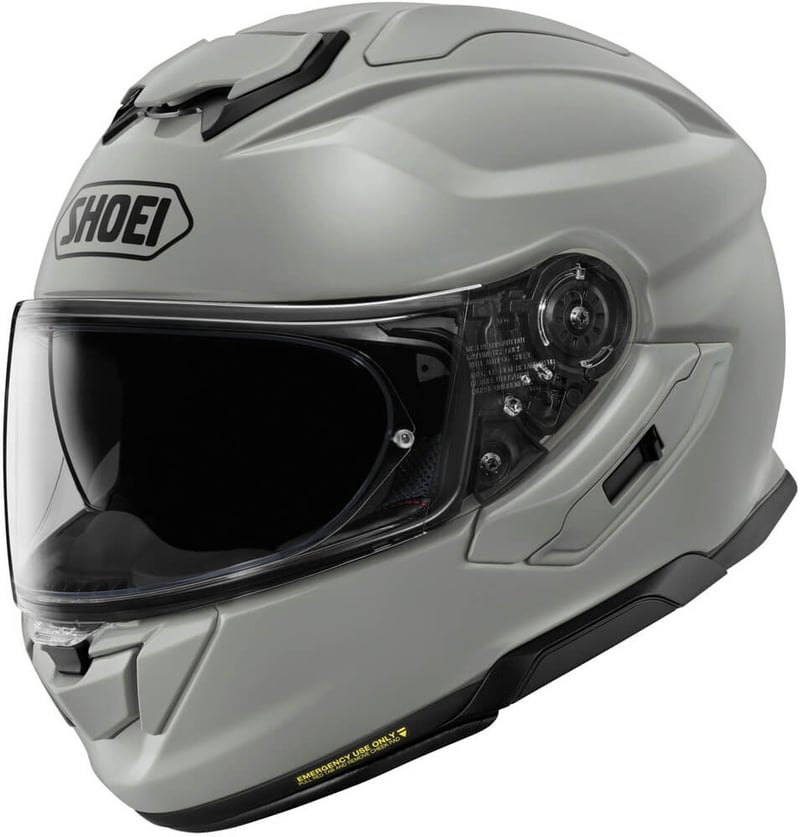 Shoei GT-AIR 3 Chalk Grey - Voordeelhelmen.nl