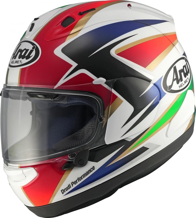 Arai RX-7V EVO Cadalora Restyle - Voordeelhelmen.nl
