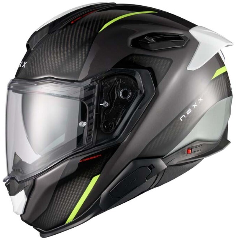 NEXX X.TR Rush Black/Neon Yellow - Voordeelhelmen.nl