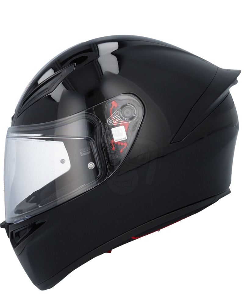 52　　AGV k1s AGV K1 S Black - Voordeelhelmen.nl