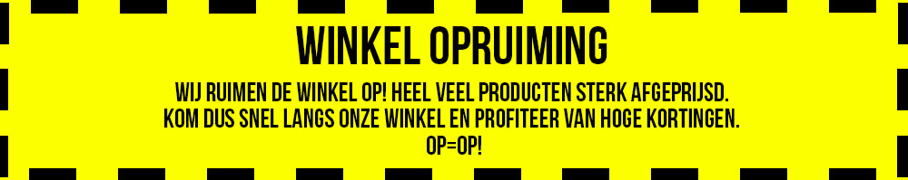 winkelkorting Winkelleegverkoop
