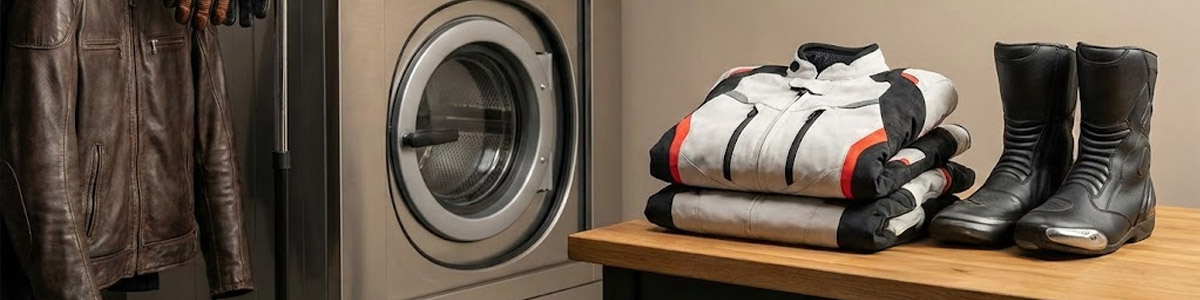 Motorkleding laten reinigen