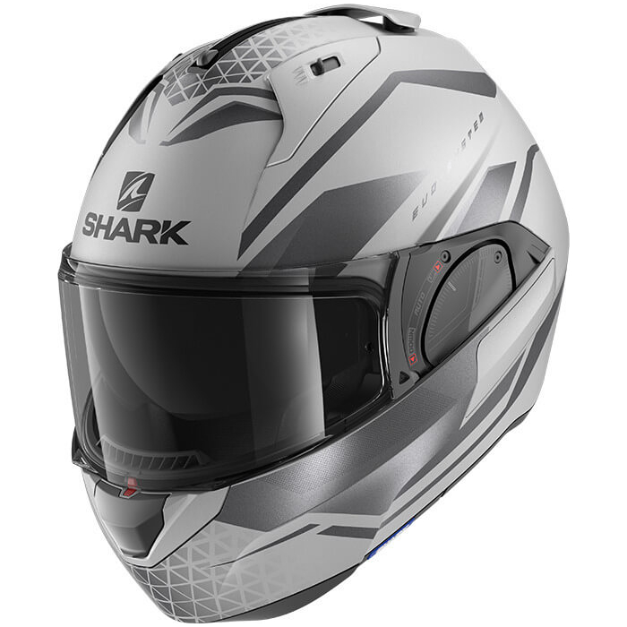 Shark Evo ES Yari Matt Silver/Anthracite/Black SAK