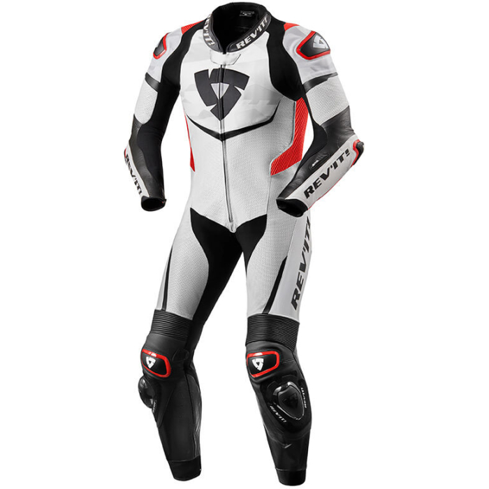REV'IT Scorpio One Piece White/Red