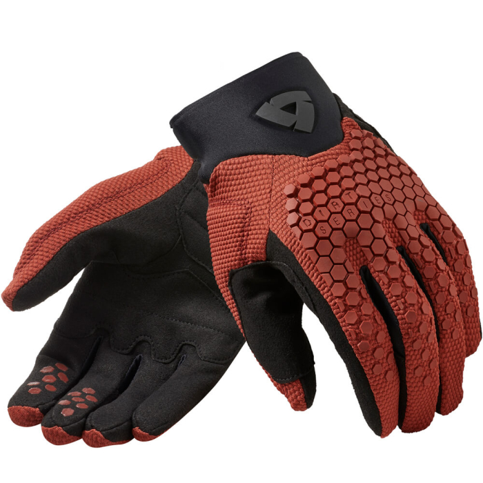 REV'IT Massif Gloves Burgundy Red