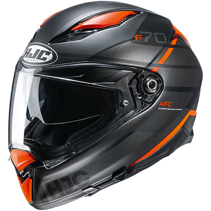 HJC F70 Tino Black/Orange 133