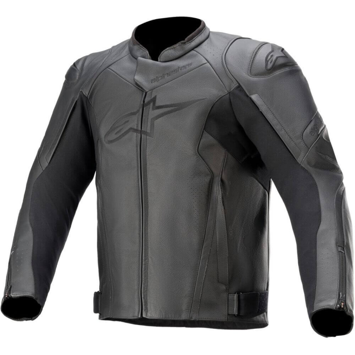 Alpinestars Faster V2 Leather Jacket Black 1100