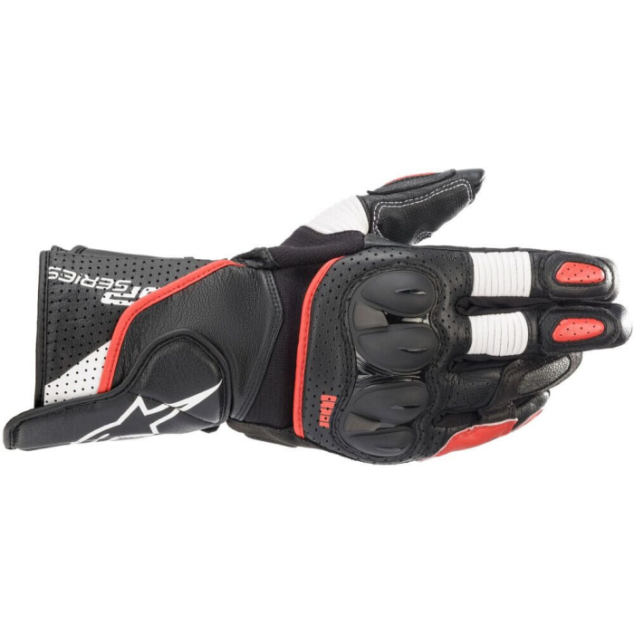 Alpinestars SP-2 V3 Gloves Black/White/Bright Red 1304