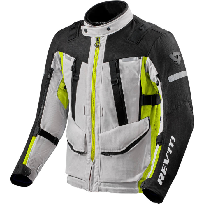 REV'IT Sand 4 H2O Jacket Silver/Neon Yellow