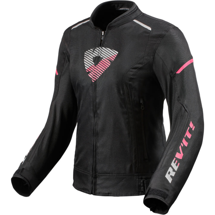 REV'IT Sprint H2O Ladies Jacket Black/Pink