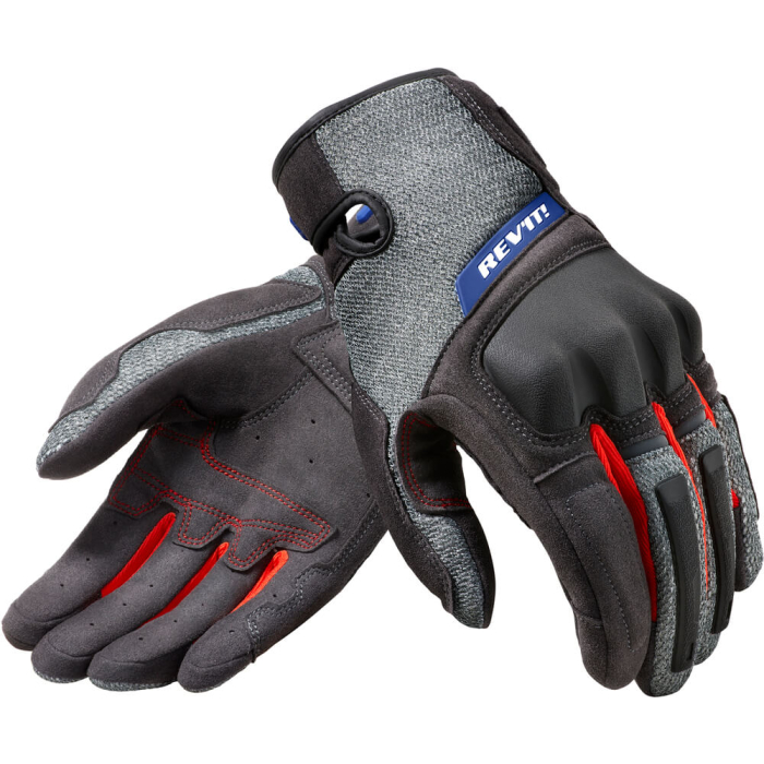REV'IT Volcano Gloves Black/Grey