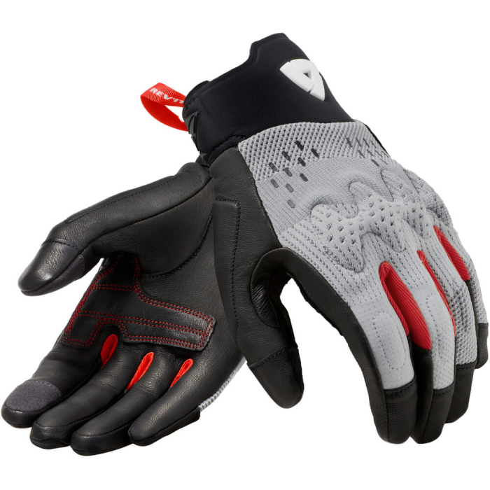 REV'IT Kinetic Gloves Light Grey/Black