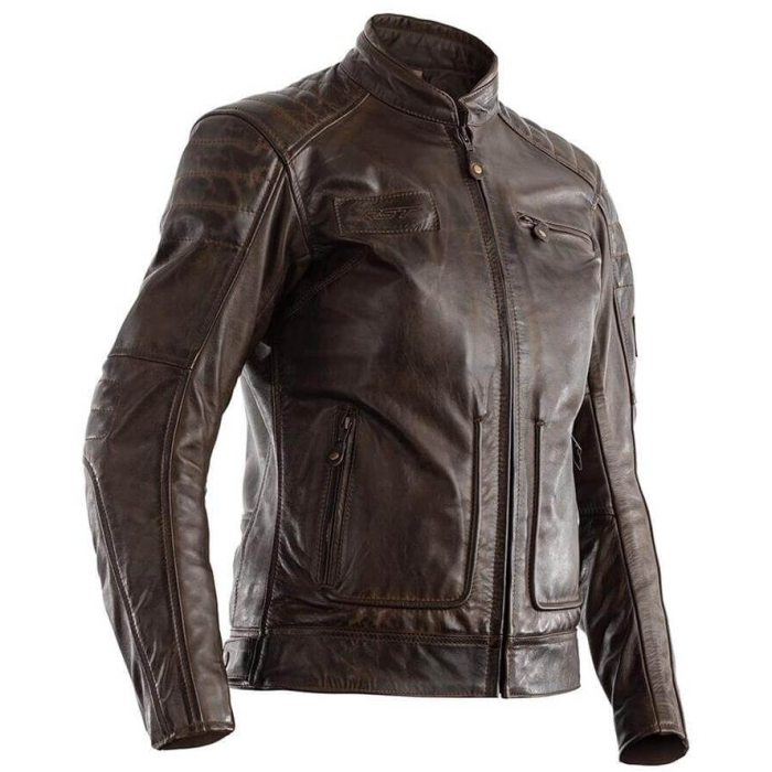 RST Roadster II Leather Jacket Brown