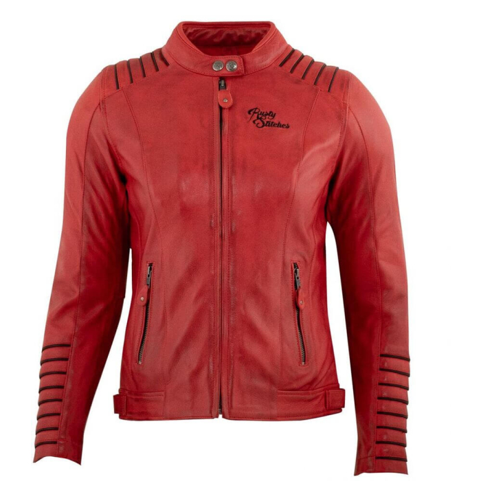 Rusty Stitches Amanda Ladies Jacket Red/Black 116