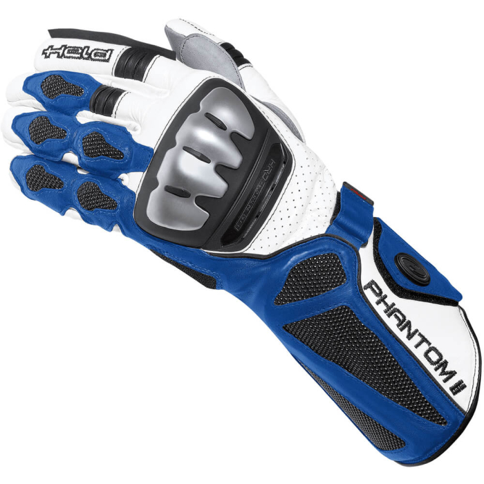 Held Phantom II Race Gloves White/Blue 093