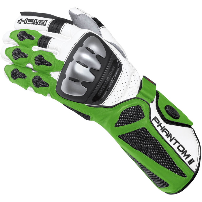 Held Phantom II Race Gloves White/Green 094