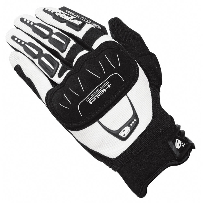 Held Backflip Adventure Gloves White/Black 087