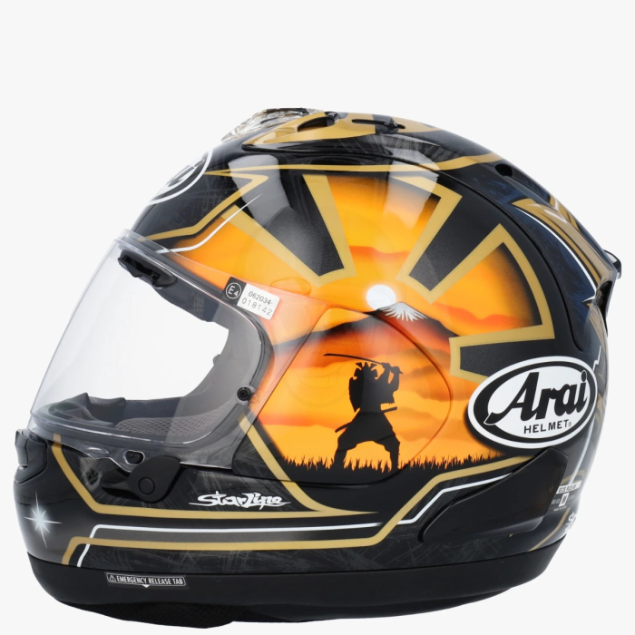 Arai RX-7V EVO Pedrosa Spirit Gold
