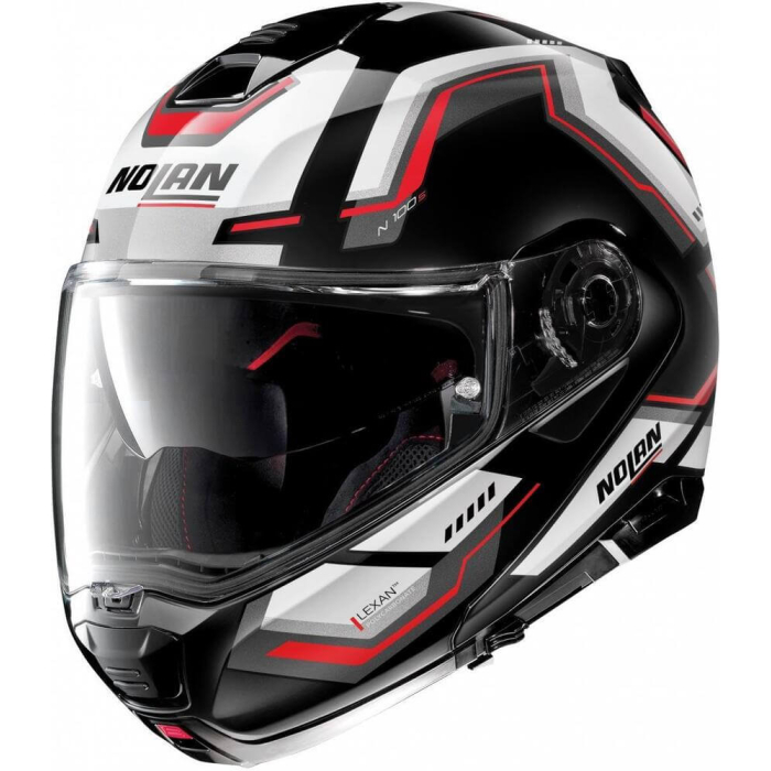 Nolan N100-5 Upwind Glossy Red N-Com 061