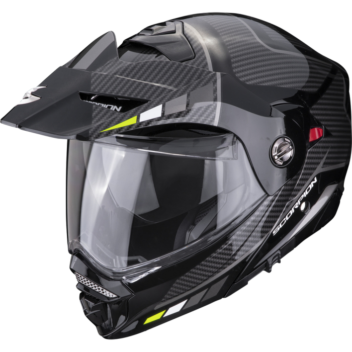 Scorpion ADX-2 Camino Black/Silver/Neon Yellow