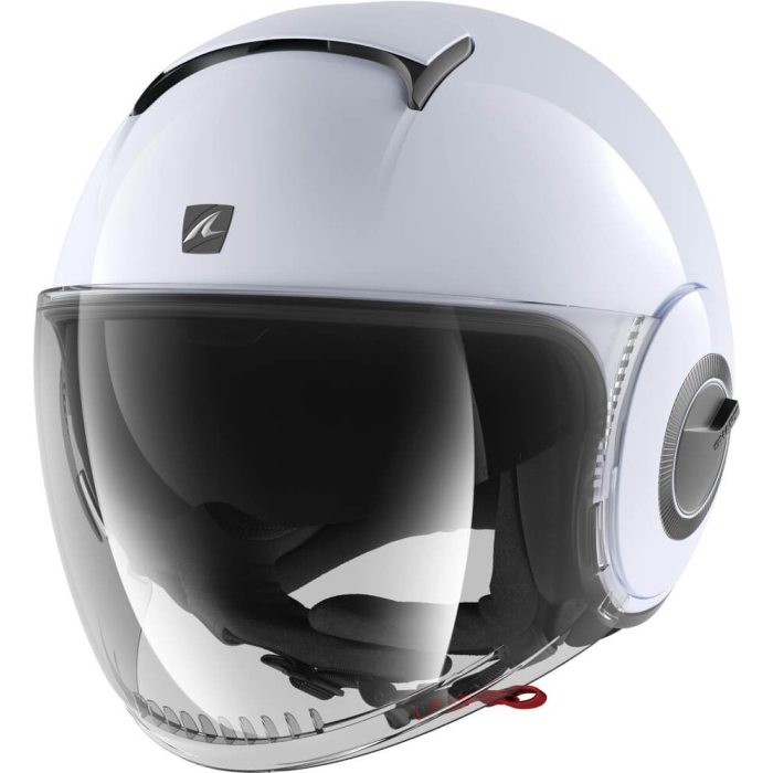 Shark Nano Blank White Silver Glossy W01