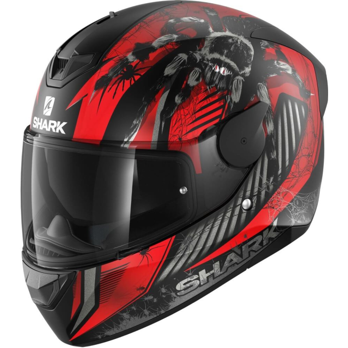Shark D-Skwal 2 Atraxx Mat Black Red Anthracite KRA