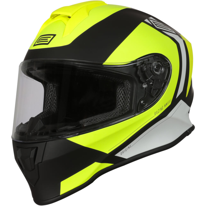 Origine Dinamo Kids Bolt Yellow fluo/Black Matt Kinderhelm