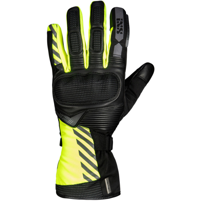 IXS Glasgow-ST 2.0 Tour Gloves Black/Yellow Fluo 350