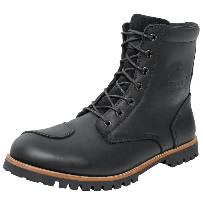 IXS Oiled Leather Classic Shoes Black 003