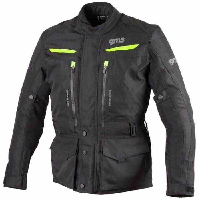 GMS Gear Jacket Black/Yellow 335