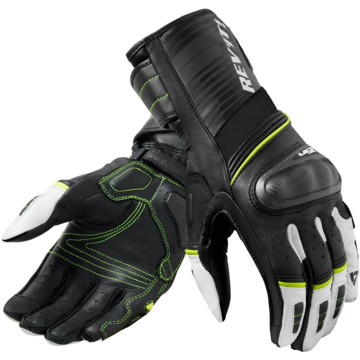 REV'IT RSR 4 Gloves Black/Neon Yellow